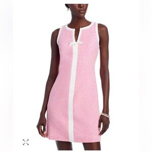KARL LAGERFELD PARIS
Textured Knit Mini Dress